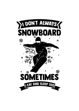 Snowboarder Winter Gifts