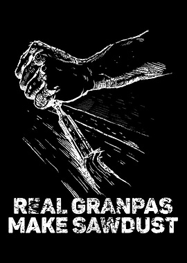 Carpenter Carving Grandpa