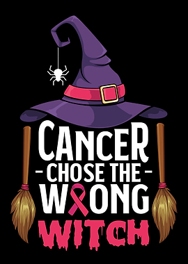 Halloween Witch Pink Ribbo