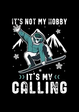 Snowboarder Christmas Gift