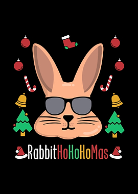 Christmas Rabbit Hare