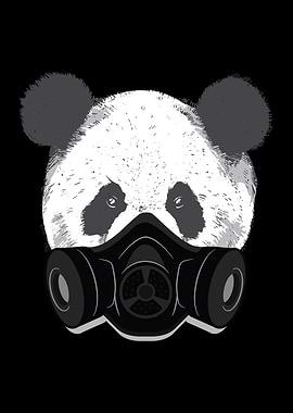 Gas mask bad panda