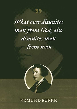 What ever disunites man