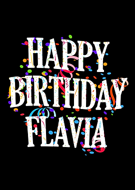 Happy Birthday Flavia