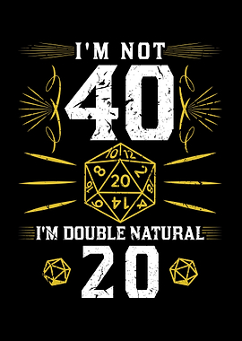 Natural 20 Dices Funny RPG