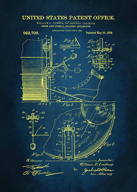 44 Drum And Cymbal Pedal