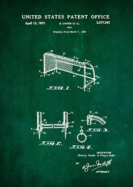60 Soccer Goal Patent