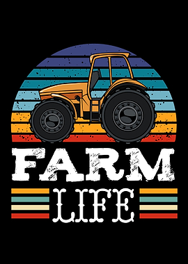 Peaceful Life On A Farm Ag