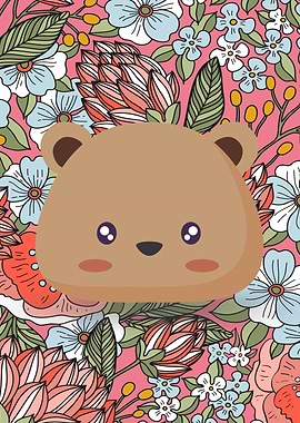 Cute Bear Illustration