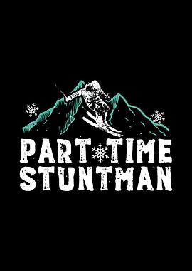 Skiing Stuntman Ski Gift