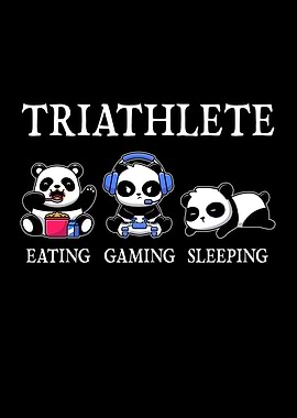 Gaming Gifts Panda Funny