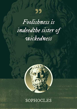 Foolishness is indeed the