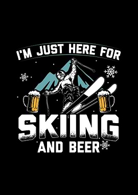 Skiing Beer Boozing Gifts