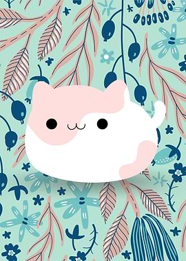 Cute Cat Illustration