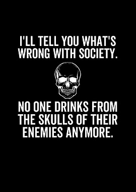 No One Drinks From The