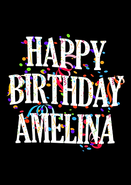 Happy Birthday Amelina