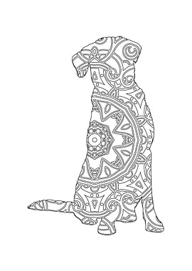 Mandala Labrador
