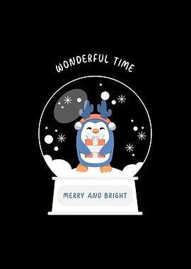 Wonderful Time Snow Globe