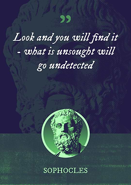 Look and you will find it