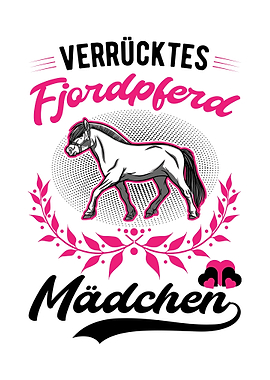 Verrcktes Fjordpferd