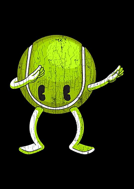 Funny Tennis Ball Dabbing