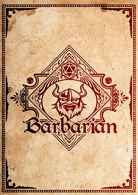 Barbarian Class emblem