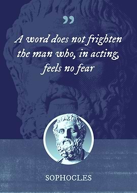 A word does not frighten