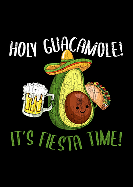 Funny Cute Avocado Design