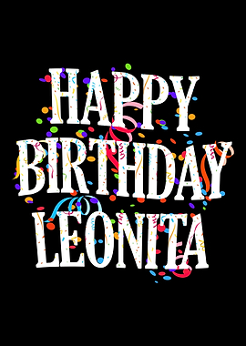 Happy Birthday Leonita