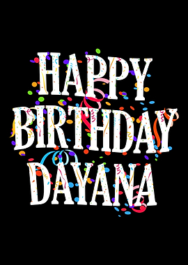 Happy Birthday Dayana
