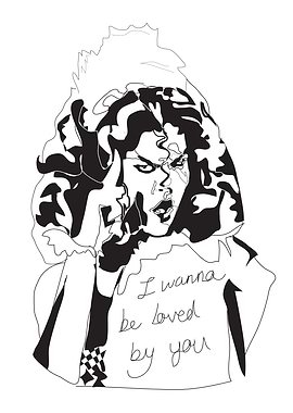 I wanna be loved by you