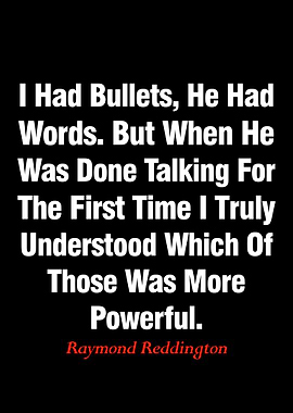 raymond reddington quotes