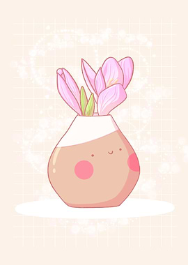 Pretty Krokus Flower