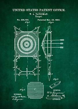 69 Archery Target Patent