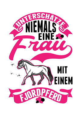 Fjordpferd Frau Fjord