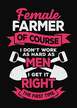 Female Farmer Design