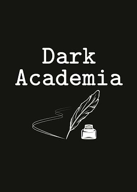 Dark Academia Feather Pen