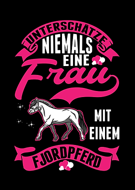 Fjordpferd Frau Fjord