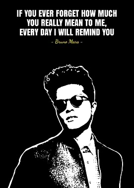 Bruno Mars quotes