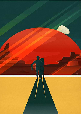 Sunset In A New Galaxy