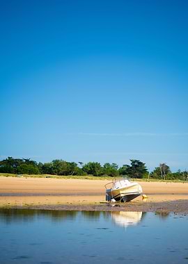 Boat on beach