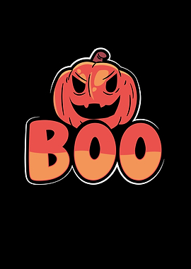 Boo Pumpkin Halloween