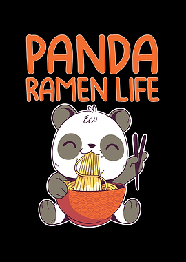 Panda ramen life