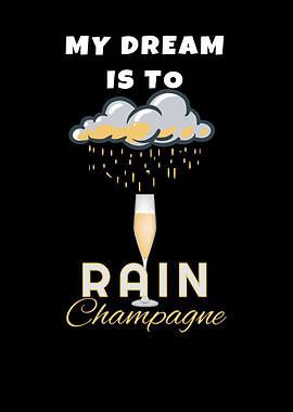 Rain Champagne Rhyme