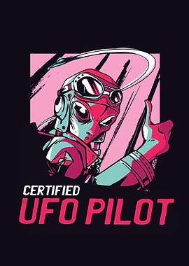 Alien UFO pilot
