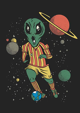 Alien football soccer fcb