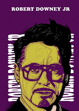 Robert Downey Jr Art