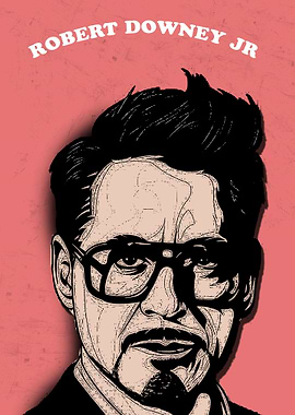 Robert Downey Jr Art