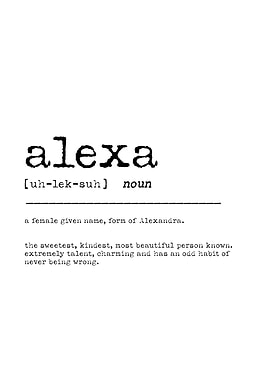 Alexa Definition