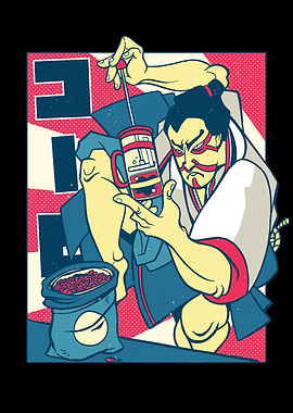 Japanese Samurai coffee